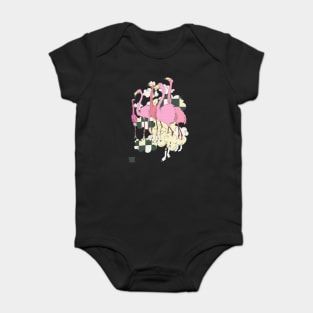 Flamingo Baby Bodysuit